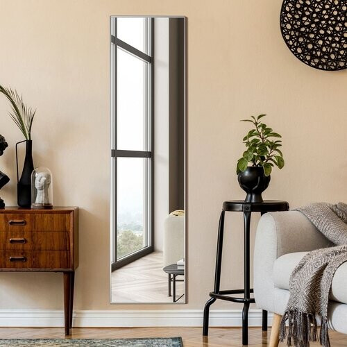 Tweedekans Coast Spiegel - Rechthoek - 160 x 40 cm - Zilver