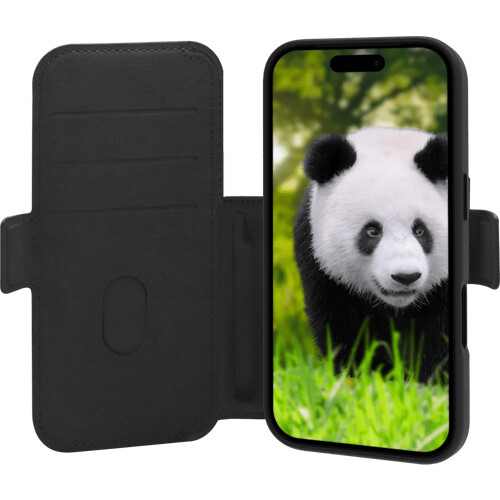 Tweedekans DBramante1928 Lynge iPhone 17 Pro Book Case Leer met MagSafe Zwart