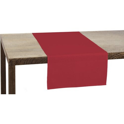 Tweedekans Dekor Kerst Tafelkleed Rood – 45 x 140 cm – kerstprint