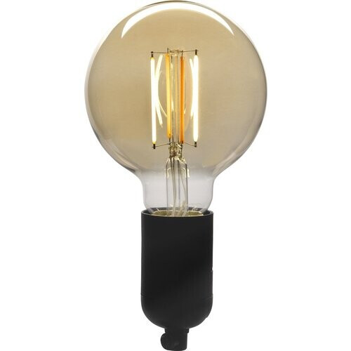 Tweedekans Denver LBF-404 - Filament WiFi lamp - G95 E27 fitting - Dimbaar - Werkt met TUYA - Google Home - Amazon Alexa - Warm wit