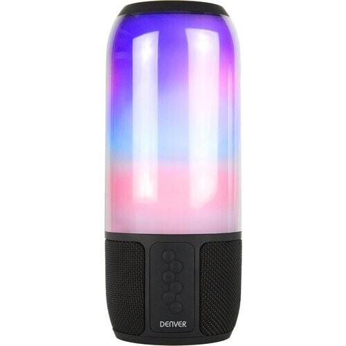 Tweedekans Denver Speaker - BTL-324 - Bluetooth - Lichteffecten & MicroSD input - 1200 mAh - Incl. Oplaadbare batterij