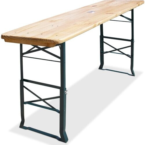Tweedekans Deuba Houten Tafel Vouwbaar & Hoogte Verstelbaar 170x50x75cm Bruin