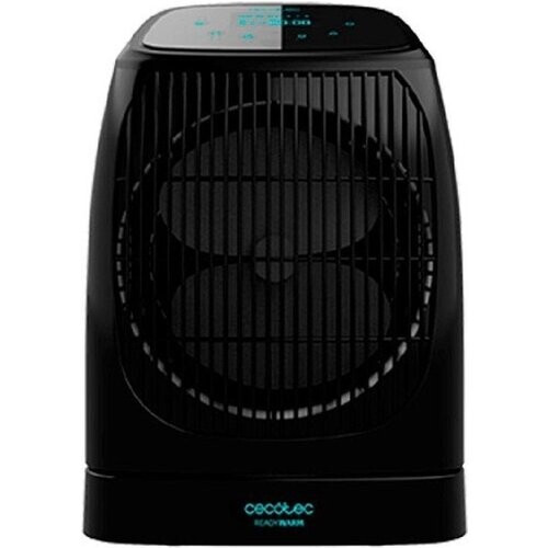 Tweedekans Cecotec - Ready Warm 9600 Smart Force Ventilatorkachel - 2000W - Met Regelbare Thermostaat & 3 Standen - Vorstbeveiliging & Oververhittingsbescherming - Kunststof - Zwart
