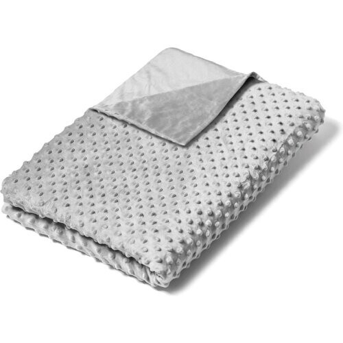 Tweedekans EL-Life Verzwaringsdeken Overtrek | Voor de 7kg en 9kg variant van 150x200cm | Hoes van heerlijk zachte Minky Fleece stof | Grijs