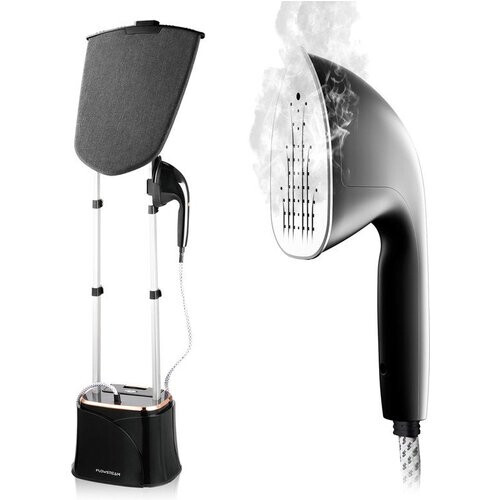 Tweedekans Flowsteam Pro kledingstomer – krachtige handstomer & stoomapparaat – 2,2L reservoir – 1950W – 34×26×24 cm – zwart