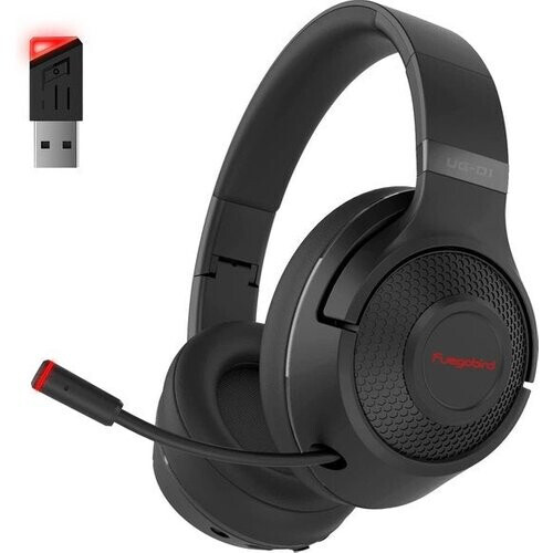 Tweedekans Fuegobird UG-01 2.4GHz Draadloze Gaming Headset - Bluetooth koptelefoon - Multiplatform - Geschikt voor PS4/PS5, Nintendo Switch - Zwart