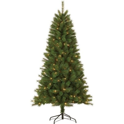 Tweedekans Giftsome Kunstkerstboom met Verlichting - Kerstboom 185 CM - Kunstboom met LED