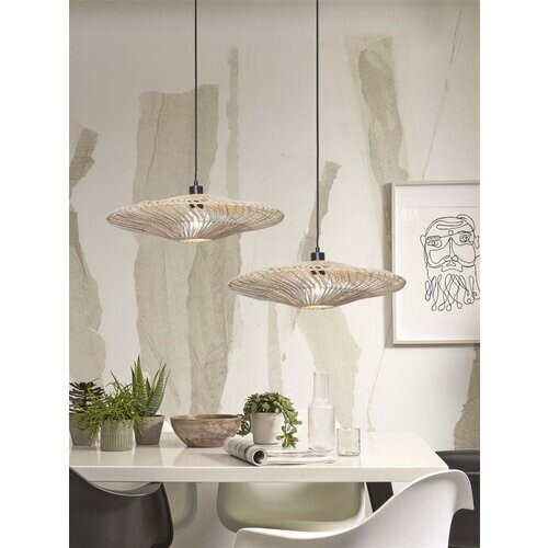 Tweedekans Good & Mojo Zanzibar Hanglamp - Bamboe - Naturel