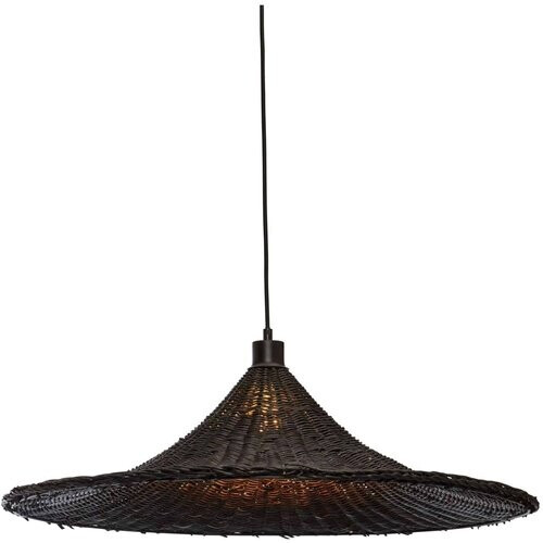 Tweedekans Good&Mojo Hanglamp Borabora – Ø70cm – Rotan – Zwart