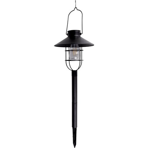 Tweedekans Grundig Solar Tuinlamp - 21,8 x 21,8 x 64 CM - Tuinverlichting - LED Verlichting - Opladen met Zonne-energie