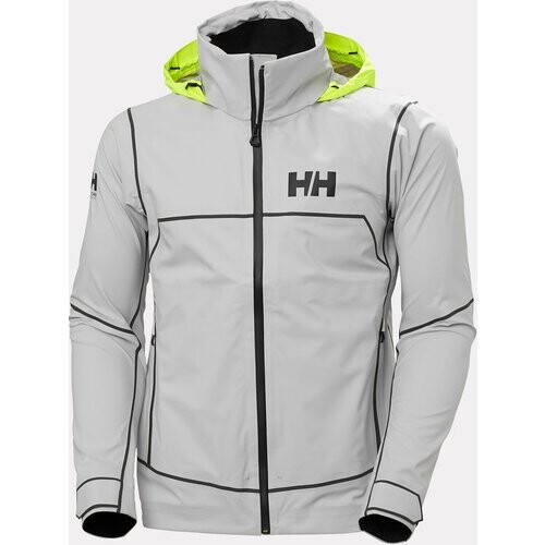 Tweedekans Helly Hansen HP Foil Shell Jas Heren – Wind- en Waterdicht – Maat S – Grey Fog