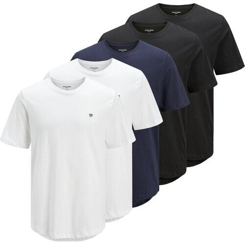 Tweedekans JACK&JONES JPRBLABRODY TEE SS CREW NECK 5PK MP NOOS Heren T-shirt - Maat S