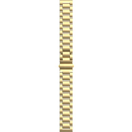 Tweedekans Just in Case Rvs Bandje Goud voor Samsung Galaxy Watch 7/6/5/4 20mm