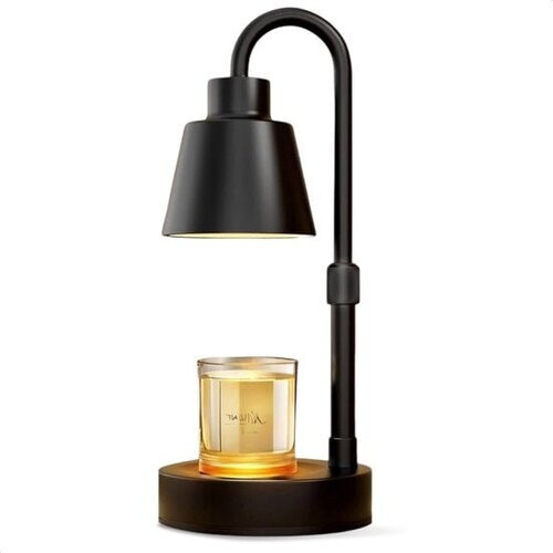 Tweedekans Kaars verwarmer - Zwart - Tafellamp - Geurbrander - Oliebrander - Candle Warmer Lamp - Kaars Verwarmer - Wax Warmer - Sfeerlamp - Zwart