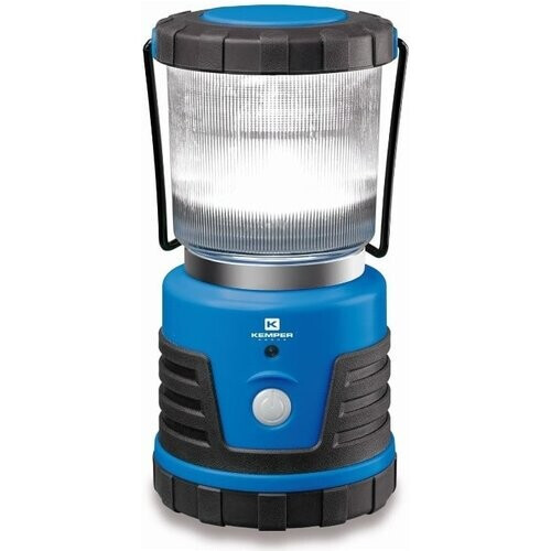 Tweedekans Kemper LED Camping Lamp op Batterijen IP54 – Blauw