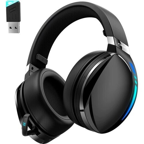 Tweedekans Kofire UG-06 2.4GHz Draadloze Gaming Headset - Bluetooth koptelefoon - Verborgen microfoon - Geschikt voor PS4/PS5, Nintendo Switch - Zwart