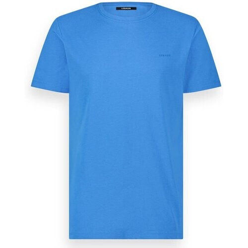 Tweedekans LEBASQ - De Bakker - T shirt - Met Korte mouw - Blauw - L -biologisch katoen - 3D Print