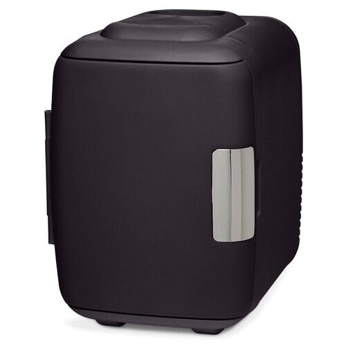 Tweedekans LifeGoods Mini Koelkast - 4 Liter - voor Make-Up en Beauty Skincare - 100/240V / 12V Auto Stekker - Zwart