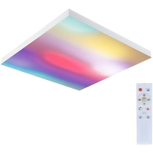 Tweedekans Loria Rainbow LED-paneel – 595x595 mm – 31W – 2820 lm – RGBW – Dimbaar – Dynamisch Licht – Zwart