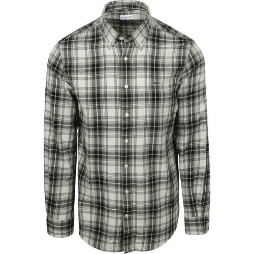 Tweedekans McGregor Overhemd Flanel Ruiten Groen - Maat XL - Heren - Overhemden Casual