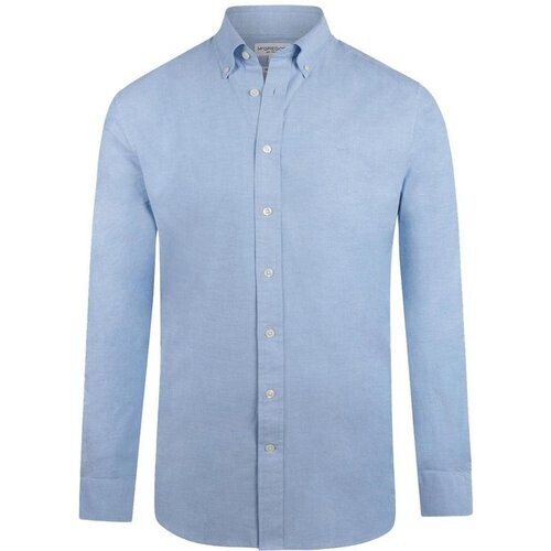 Tweedekans McGregor Overhemd Oxford Stretch Mm999 6001 01 2001 Lichtblauw Mannen Maat - M