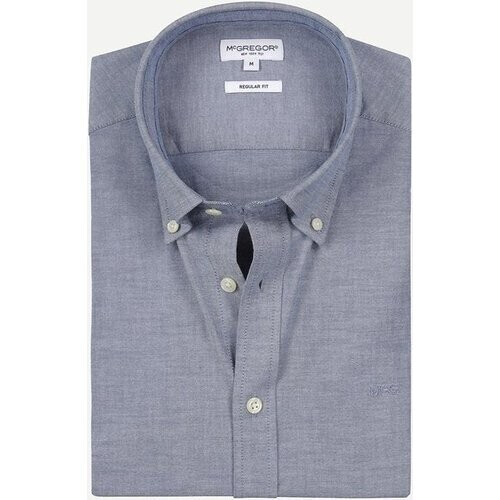 Tweedekans McGregor Overhemd Stretch Oxford Shirt Navy - Maat 3XL