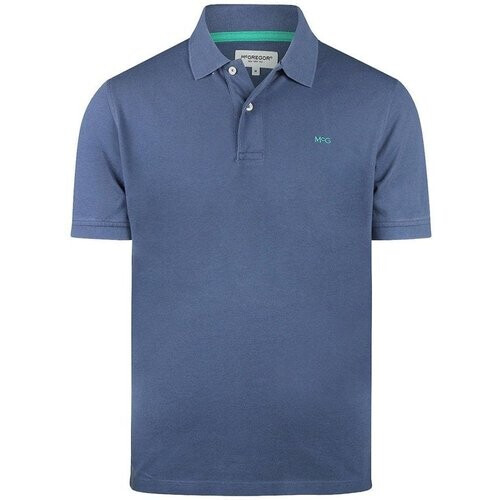 Tweedekans McGregor Poloshirt Classic Polo Mm251 9001 01 2011 Vintage Blauw Mannen Maat - M