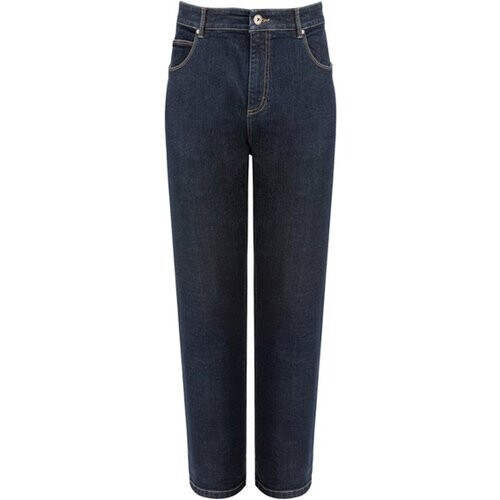 Tweedekans Milanoro Jeans Heren – Straight Fit met Stretch – Maat W34 L32 – Donkerblauw