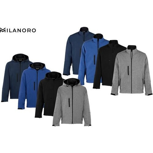 Tweedekans Milanoro - Wind- en waterdichte jasjes - Jas met kap - Navy - XXL