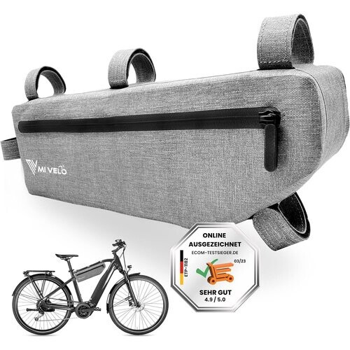 Tweedekans Waterdichte Fietstas 3L – Onder Zadel / Frame Tas – Compact & Stevig – MIVELO