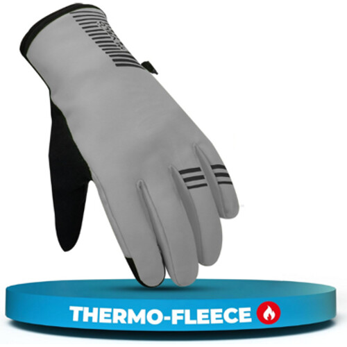 Tweedekans MiVelo Winterhandschoenen – Thermo-Fleece & 3M – Winddicht, Waterdicht, Touchscreen & Antislip – Volledig Reflecterend – Maat XL
