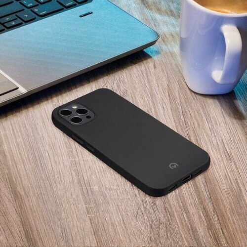 Tweedekans Mobilize Rubber Gelly Telefoonhoesje geschikt voor Samsung Galaxy A40 Hoesje Flexibel TPU Backcover - Matt Black