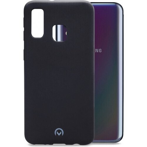 Tweedekans Mobilize Rubber Gelly Telefoonhoesje geschikt voor Samsung Galaxy A40 Hoesje Flexibel TPU Backcover - Matt Black