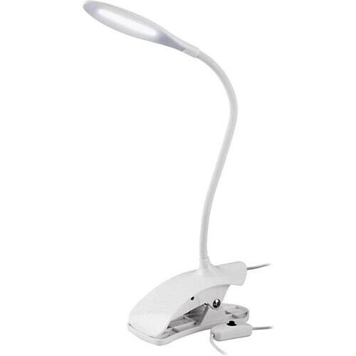 Tweedekans Moderne LED lamp met Klemspot 230x410mm Wit – USB, 4,8W