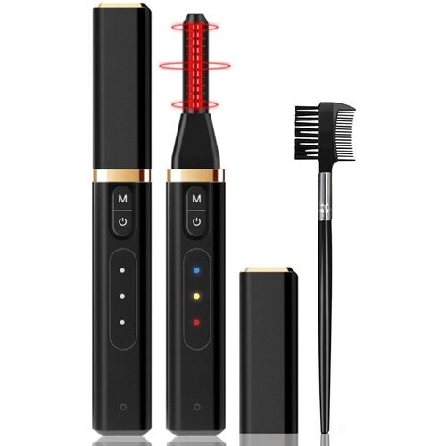 Tweedekans MoreWomen Wimperkruller Elektrisch - Verwarmbaar - 3 Standen - 24 uur resultaat - Incl Wimperborstel