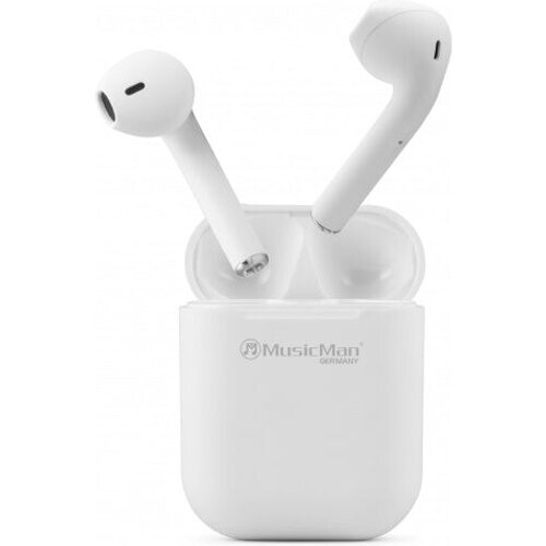 Tweedekans MusicMan Draadloze stereo in-ear koptelefoon wit