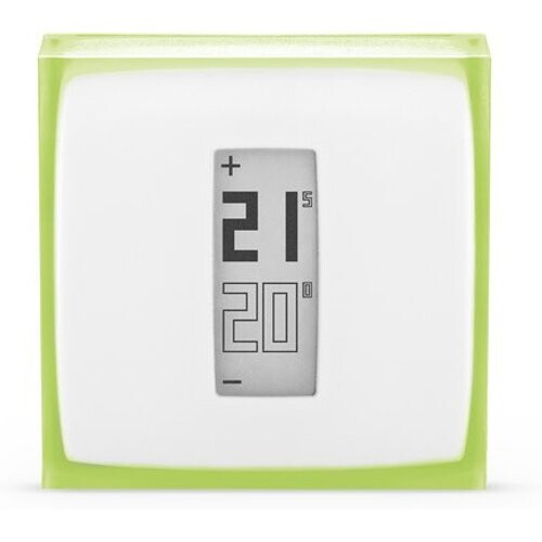 Tweedekans Netatmo Slimme Thermostaat Modulerend - Smart Thermostaat voor CV - Werkt met Google Home, Alexa & Apple Homekit - Draadloos - Wit