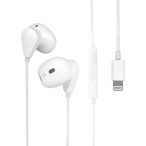 Tweedekans Nuvance - Oortjes met Draad - Geschikt voor Lightning - In-Ear Oordopjes met Draad - Oortjes met Draad en Microfoon - Wit