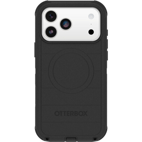 Tweedekans OtterBox Defender Pro iPhone 17 Pro Max Back Cover met MagSafe Magneet Zwart
