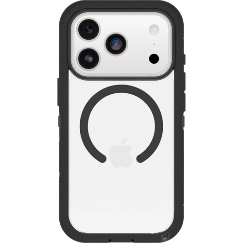 Tweedekans OtterBox Defender Pro XT iPhone 17 Pro Back Cover met MagSafe Magneet Transparant Zwart