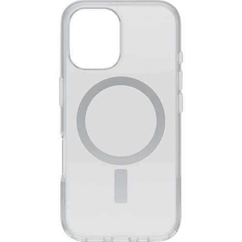 Tweedekans OtterBox Symmetry Apple iPhone 16 Back Cover met MagSafe Magneet Transparant