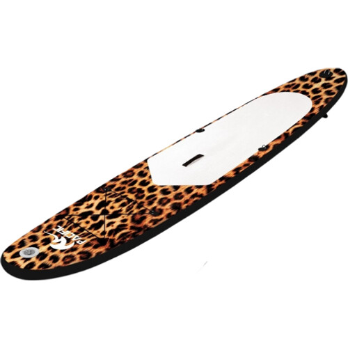 Tweedekans Pacific Special Edition Sup Board - Panterprint wit - Extra Stevig - 305 cm - 7 Delig - Tot 100 kg - Opblaasbaar