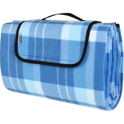 Tweedekans Picknickdeken Blauw/Wit 1,95x1,50m