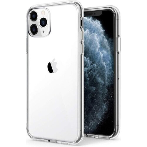 Tweedekans Podec Telefoonhoesje Doorzichtig Geschikt voor iPhone 11 pro max Hoesje Transparant En Screenprotector Beschermglas