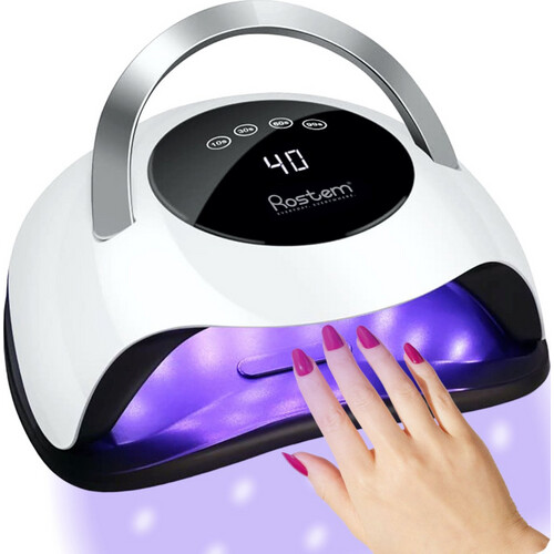 Tweedekans Rostem 120 Watt UV LED Nageldroger - Nagellamp - Perfect Uitgeharde Nagel Gellak - LED Lamp - Lange Snoer - Wit