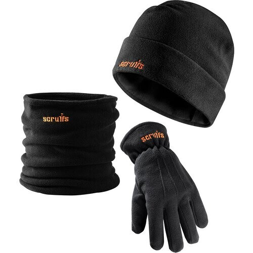 Tweedekans Scruffs Winteruitrusting Set - Fleece Muts - Nekwarmer - Handschoenen - 3 Delig