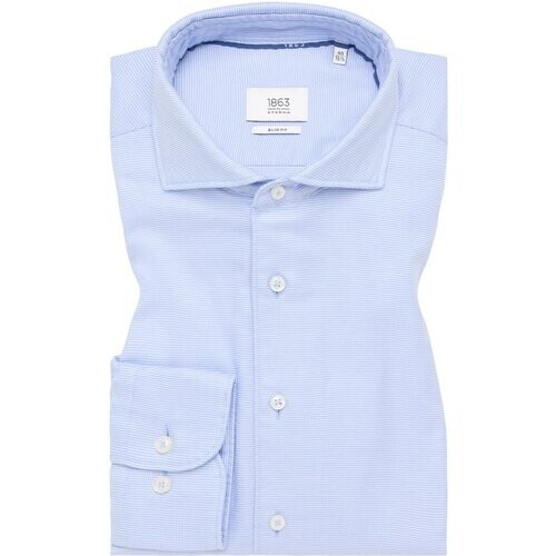 Tweedekans Seidensticker Group - SLIM FIT Shirt - light blue structured - Maat 38