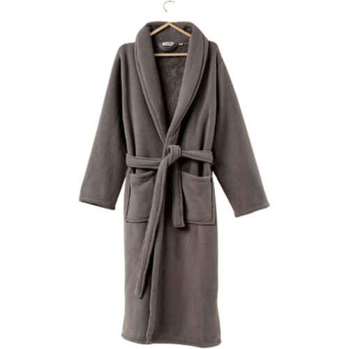 Tweedekans SJUMO Badjas – Moonstone Grey – Maat L/XL – Ultra-zacht & Duurzaam