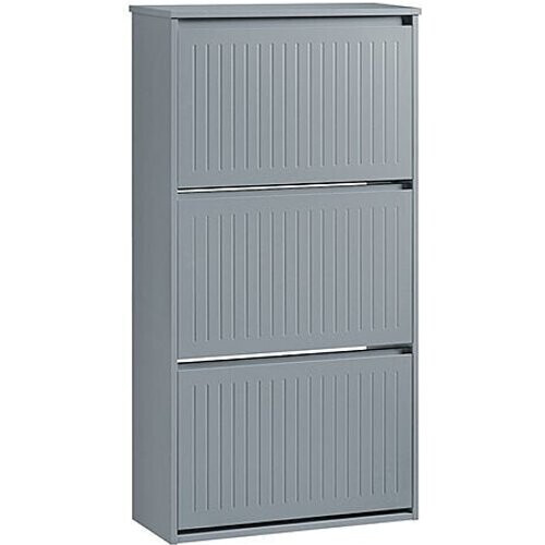Tweedekans SoBuy - Schoenenkast - Grijs - 61x26x120 cm