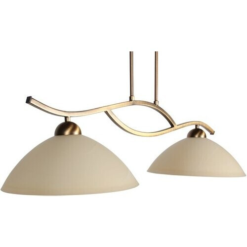 Tweedekans Steinhauer - hanglamp - Anthea - brons - glas metaal - design lamp - E27 - 4325BR
